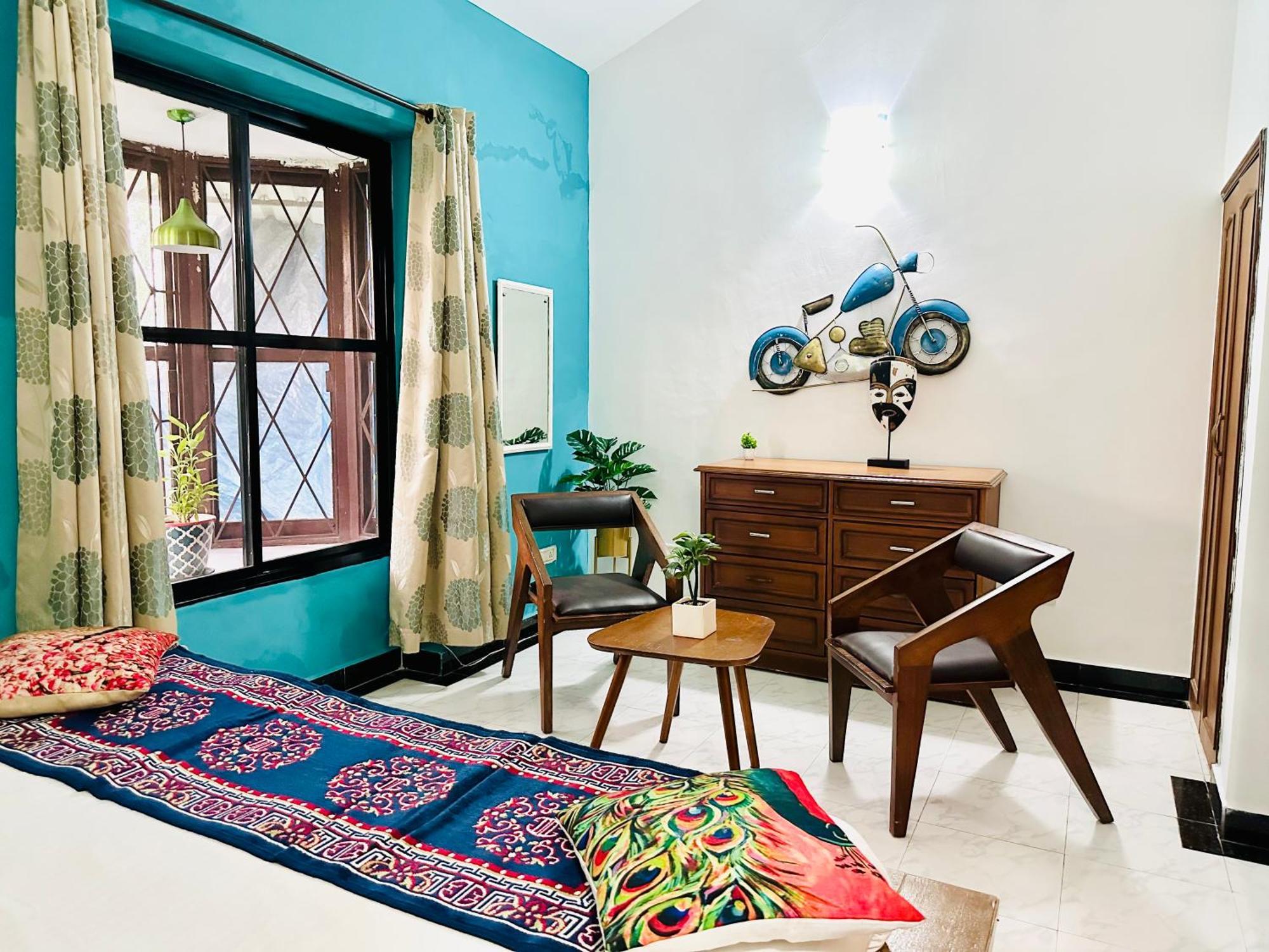 Gr Stays - Duplex 3Bhk Villa With Pool Arpora I Baga Beach 5 Mins Eksteriør billede