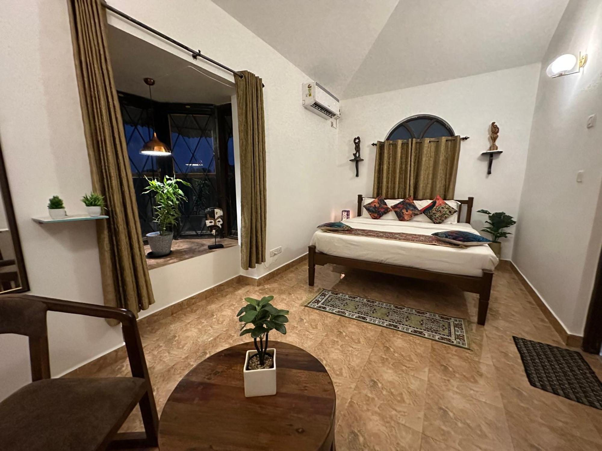 Gr Stays - Duplex 3Bhk Villa With Pool Arpora I Baga Beach 5 Mins Eksteriør billede